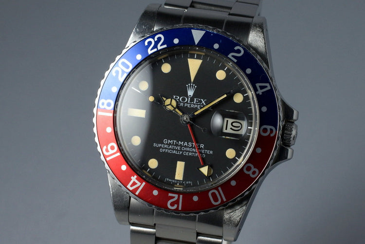 1983 Rolex GMT 16750 Matte Dial