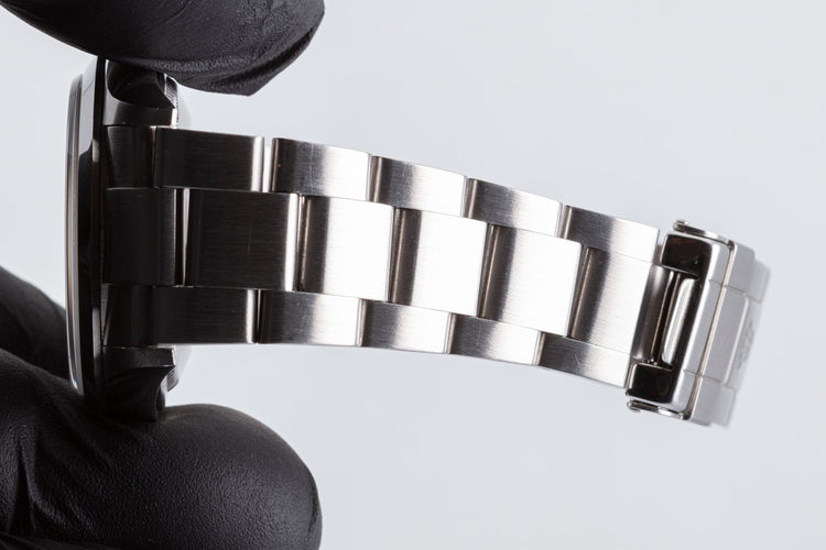 2000 Unpolished Rolex Explorer 114270 Swiss with Box Papers & Service Card