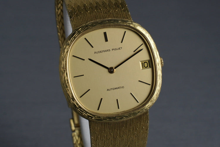 Vintage Audemars Piguet 18K with Mesh Bracelet