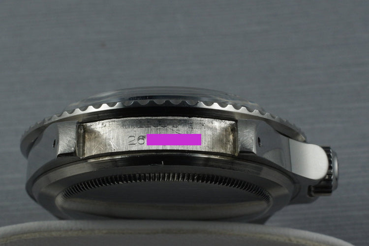 1970 Rolex Red Submariner 1680 Mark IV Dial