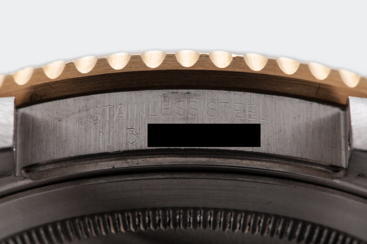 1991 Rolex Two Tone GMT II 16713 with Root Beer Dial