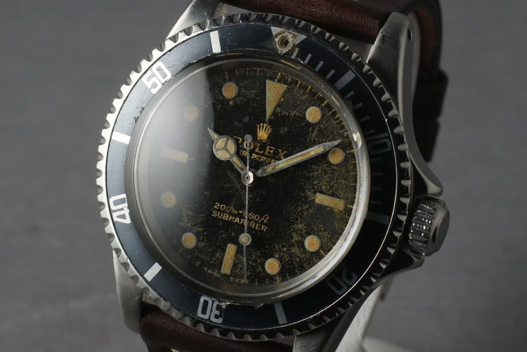 1966 Rolex Submariner 5513 Gilt Dial