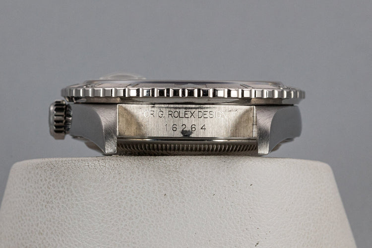 2002 Rolex DateJust "Thunderbird" 16264 White Dial