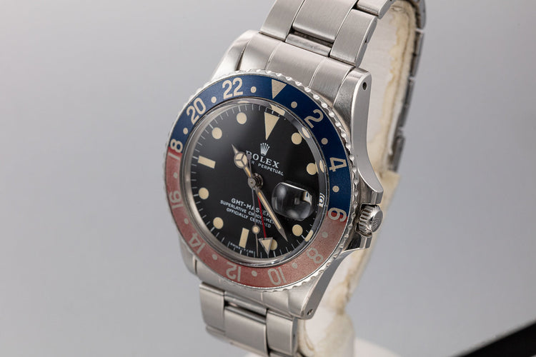 1972 Rolex GMT-Master 1675 with Mark 2 Dial