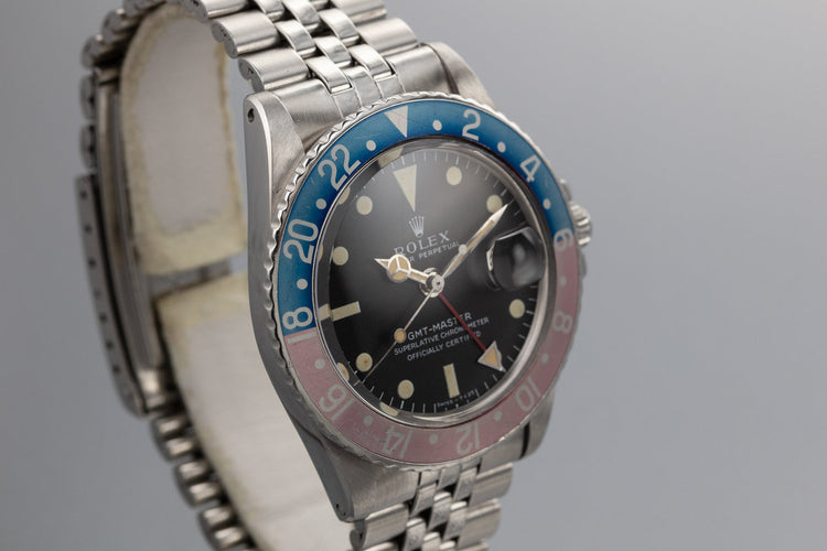 1968 Rolex GMT-Master 1675 "Pepsi" MK I Dial with Box and Papers