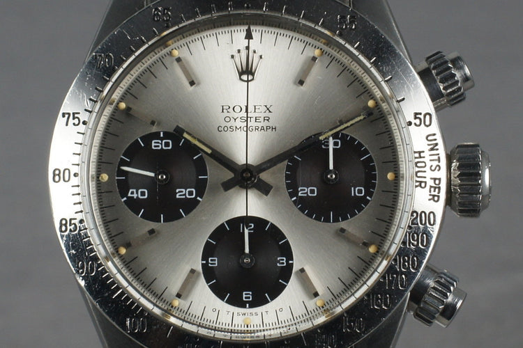 1975 Rolex Daytona 6265 Silver Sigma Dial