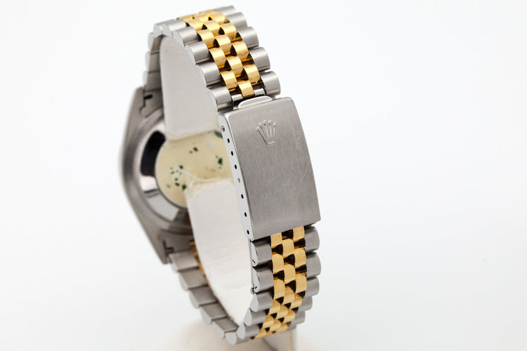 1995 Rolex Two Tone DateJust 16233 Gold Dial