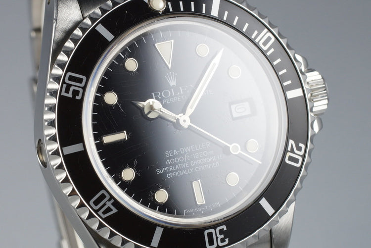 1986 Rolex Sea-Dweller 16660
