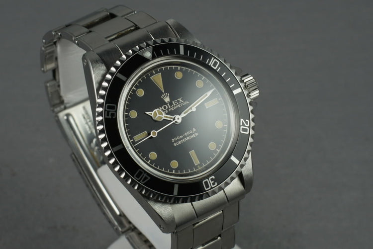 1963 Rolex Submariner 5512 PCG with Glossy Chapter Ring Dial
