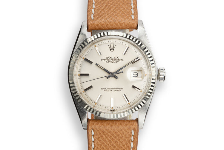 1969 Rolex DateJust 1601 Silver Dial