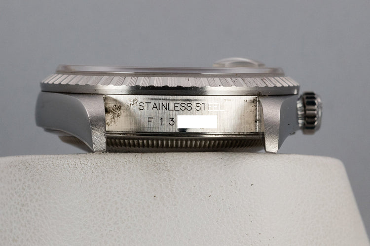 2003 Rolex DateJust 16220 Black Dial