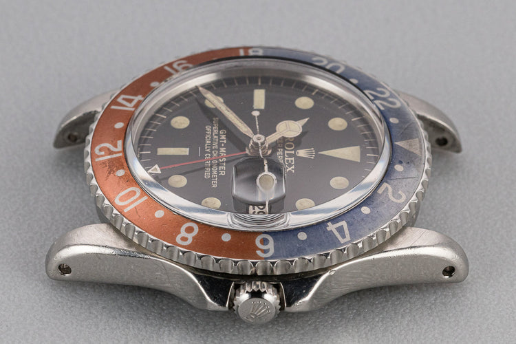 1963 Rolex PCG GMT-Master 1675 Underline Gilt Dial