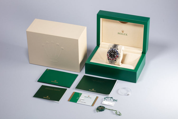 2019 Rolex GMT-Master II 126710BLRO with Full Set