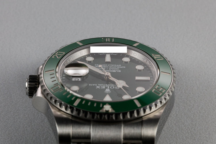 2018 Rolex Green Submariner "Hulk" 116610LV with Box and Papers