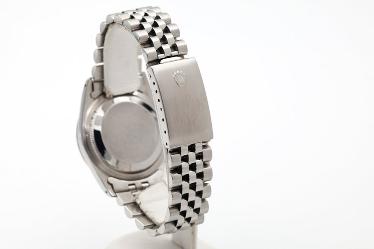 1990 Rolex DateJust 16234 Grey Tapestry Dial