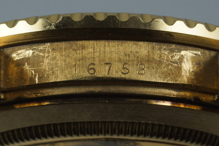 1981 Rolex YG GMT 16758