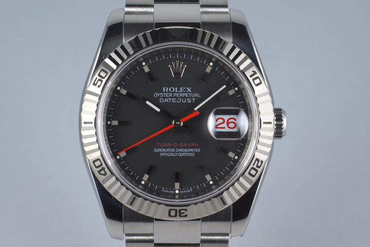 2003 Rolex DateJust Turnograph 116264 with Box and Papers