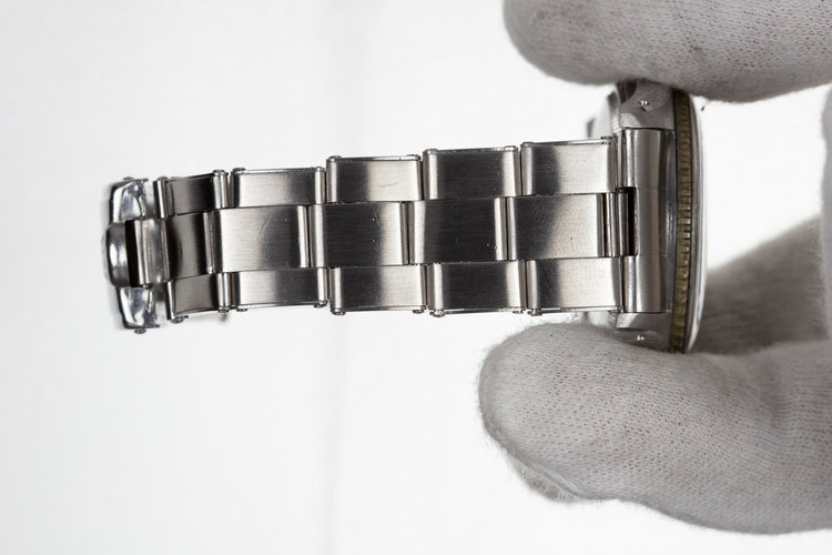 1957 Vintage Rolex Submariner 6536-1 Tropical Spider Cracking Gilt Dial