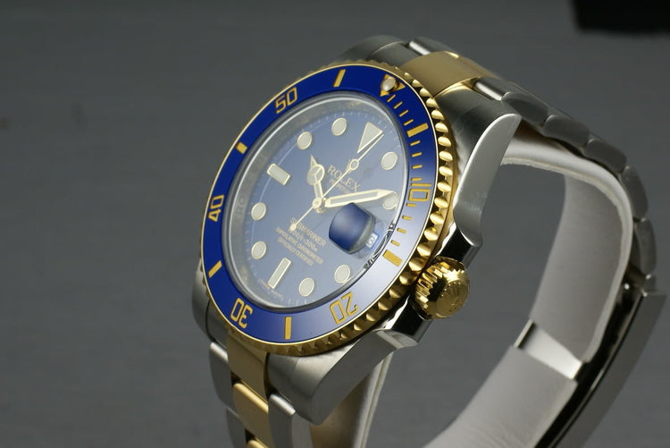 Rolex Submariner 18K/SS 116613
