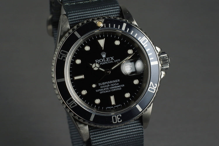 1995 Rolex Submariner 16610