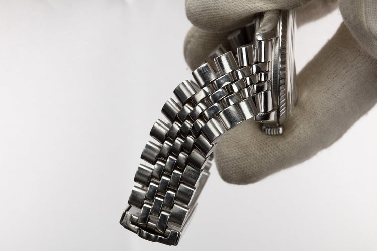 1974 Rolex DateJust 1603 Silver Sigma Dial with Box and Papers