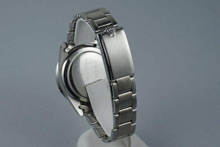 1961 Rolex Submariner 5512 PCG Gilt 4 Line Chapter Ring Dial
