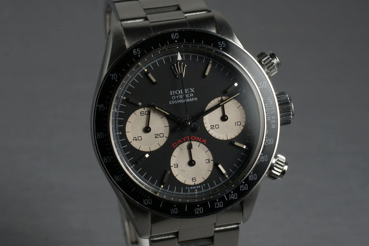 1980 Rolex Daytona 6263 Big Red Daytona Dial with RSC Papers