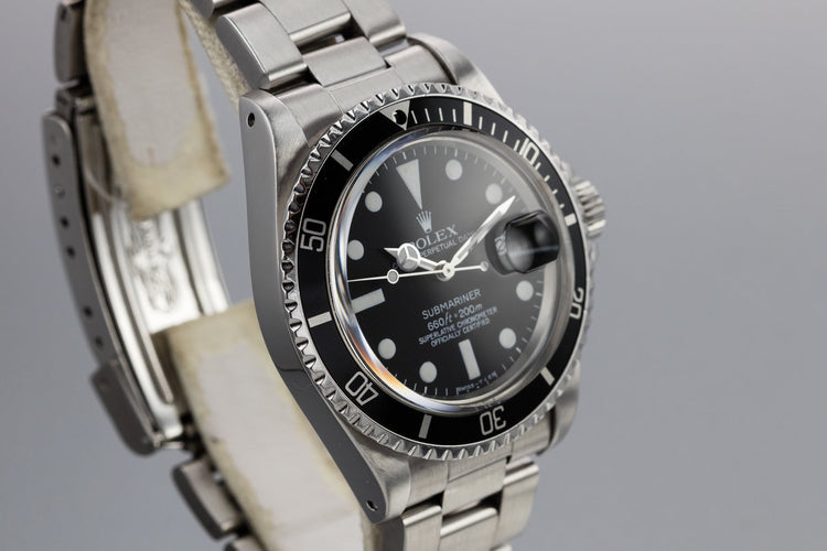 Rolex Submariner 1680 with Service case and Service Dial