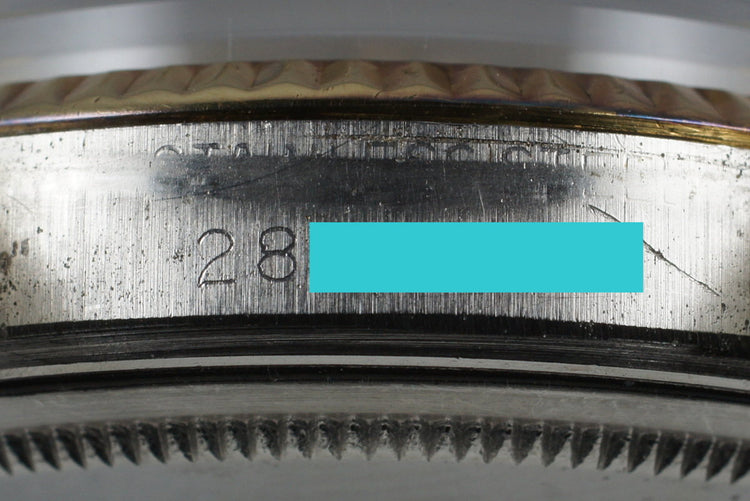 1971 Rolex Two Tone DateJust 1601 ‘Wide Boy’ Dial