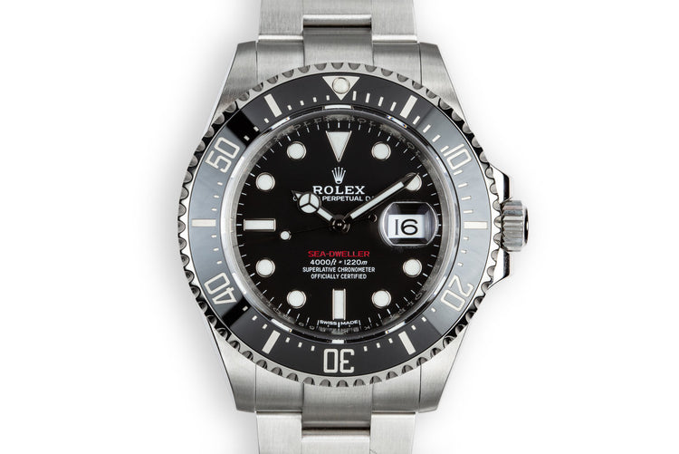 2017 Rolex Red Sea-Dweller 126600 With Box and Papers