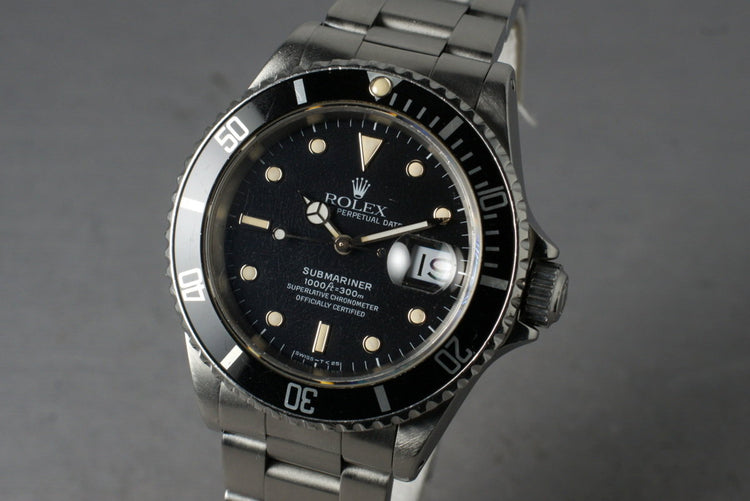 1990 Rolex Submariner 16610