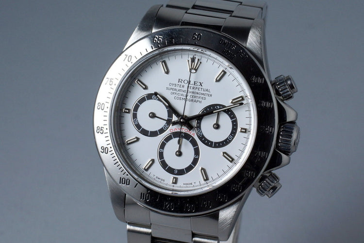 1993 Rolex Zenith Daytona 16520 White Dial