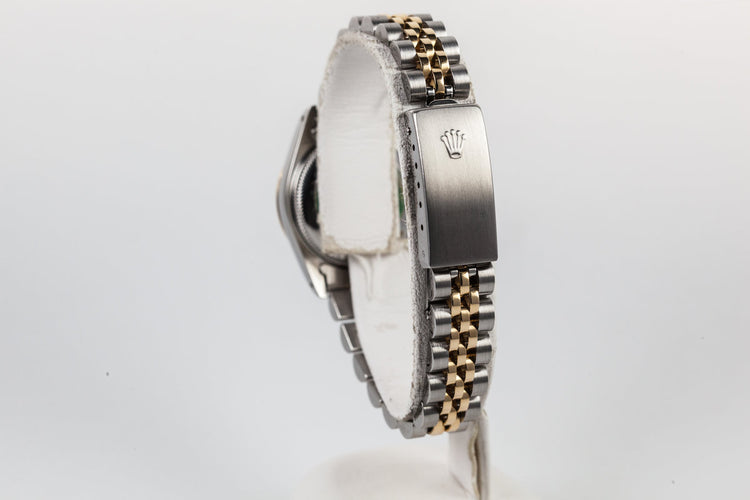 1991 Rolex Ladies Two Tone DateJust 69173 with Box and Papers