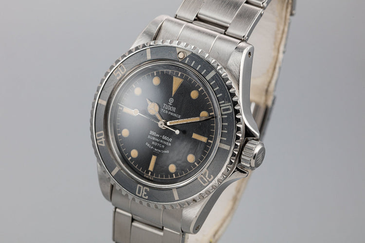 1963 Tudor Pointed Crown Guard Submariner 7928 Underline Dial