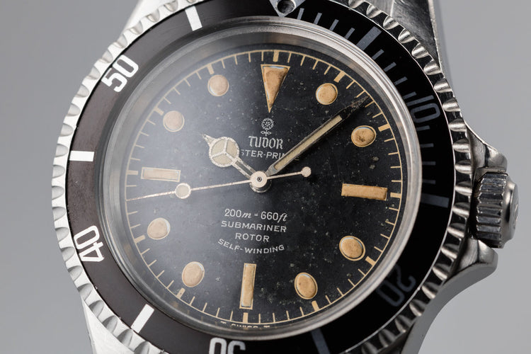 1964 Tudor Submariner 7928 Gilt Dial with "Granite" Patina