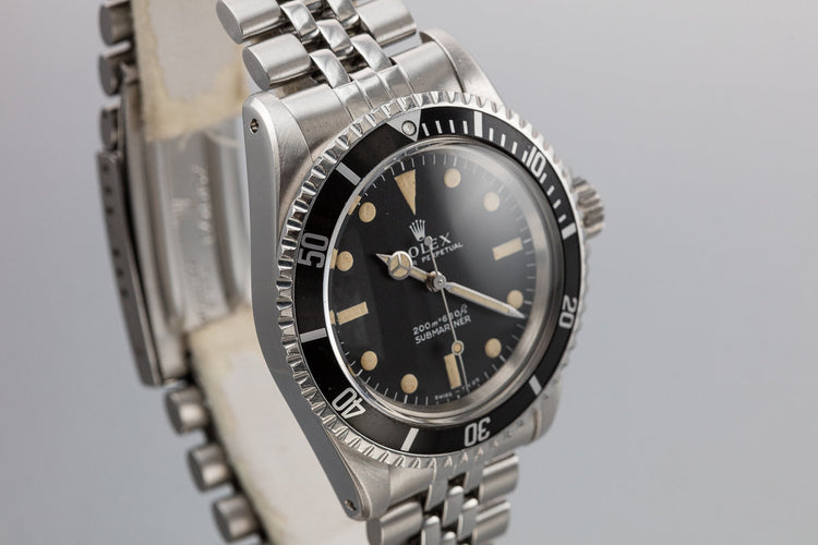 1966 Rolex Submariner 5513 with Meters First Dial