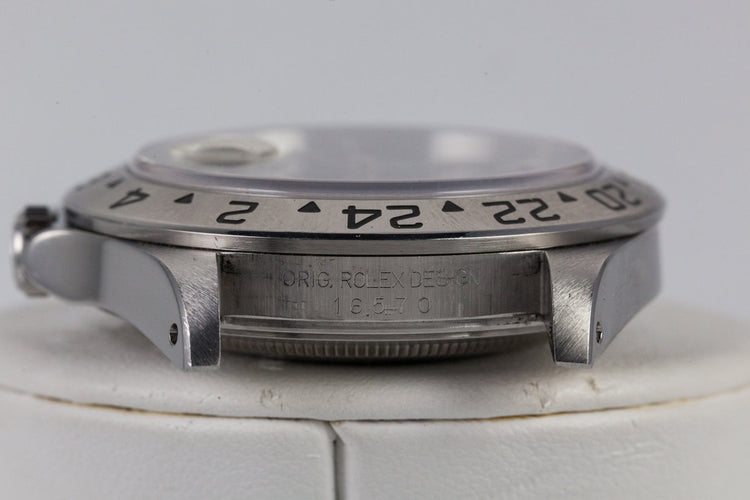 2000 Rolex Explorer II 16570 Black Dial
