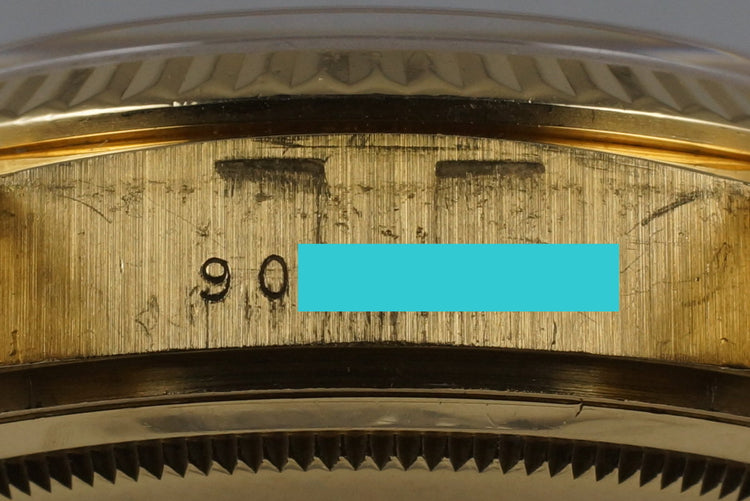 1985 Rolex YG Day Date 18038