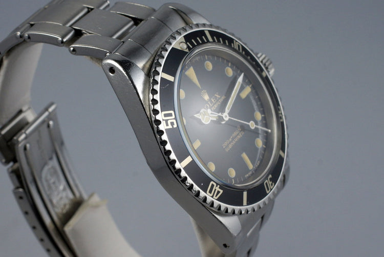 1965 Rolex Submariner 5513 with Glossy Gilt Dial