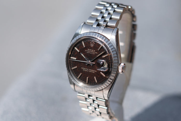 1968 Rolex DateJust 1603 with Tropical Gilt Dial