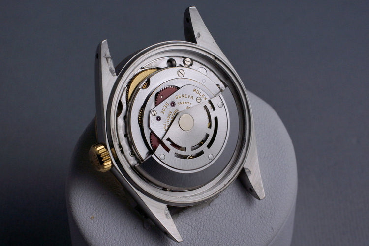 1988 Rolex Two Tone DateJust 16013 Black Dial with Box and Papers