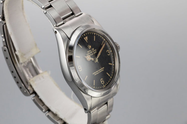 1962 Rolex Explorer 1 1016 Gilt Dial