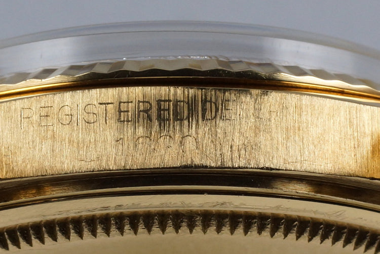 1978 Rolex YG DateJust 1600