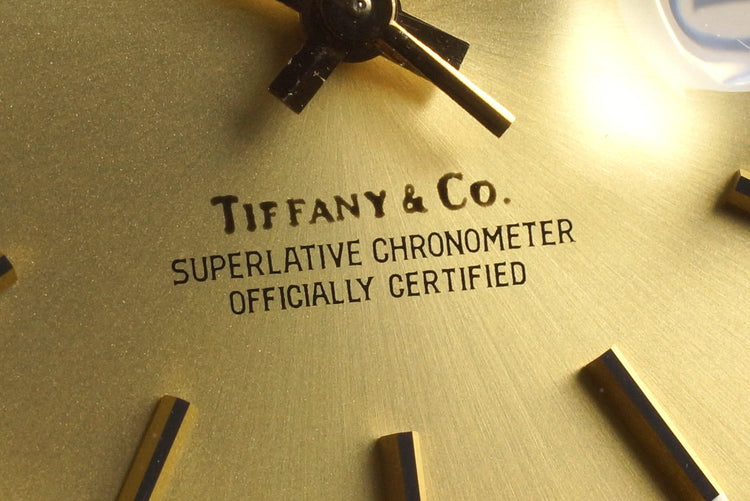 1983 Rolex Two Tone DateJust 16013 Champagne Tiffany & Co. Dial