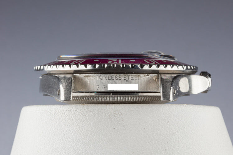 1979 Rolex GMT-Master 1675 with Fuchsia Bezel