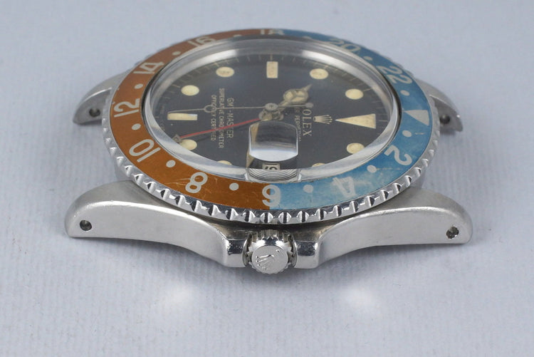 1964 Rolex GMT 1675 Glossy Gilt Dial with Box and Papers