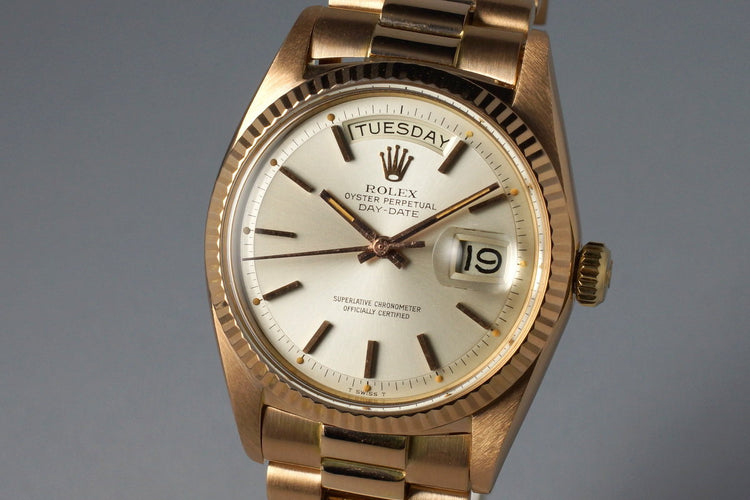 1968 Rolex Rose Gold Day-Date 1803