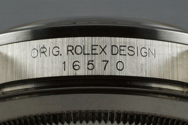 2002 Rolex Explorer II 16570 White Dial with Box and Papers