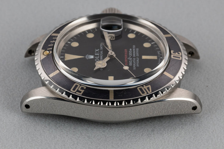 1970 Rolex Red Submariner 1680 Mark 4 Dial