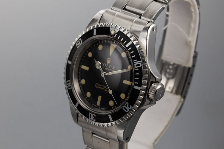 1964 Rolex Submariner 5513 Gilt Dial